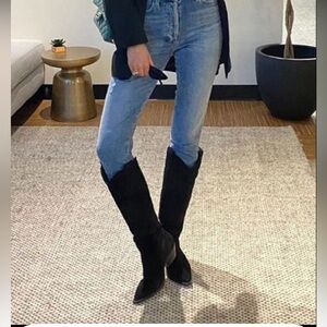 Dolce Vita Black Suede Boots